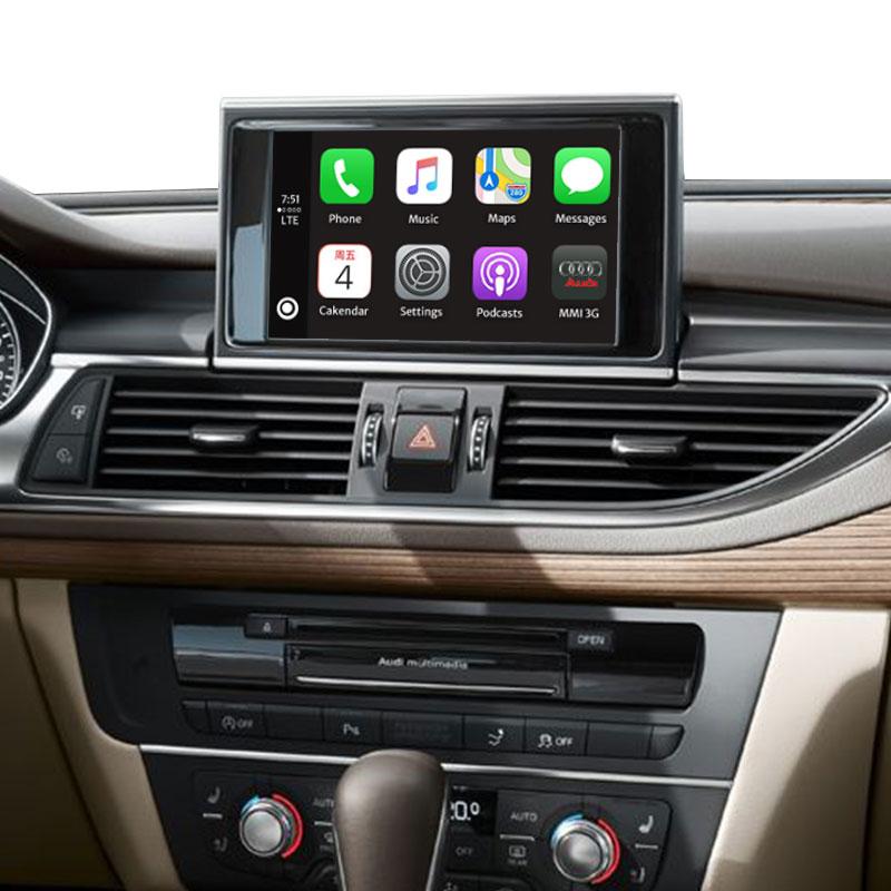 apple carplay screen for audi